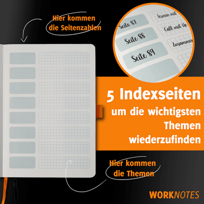 Notizbuch A4 blanko
