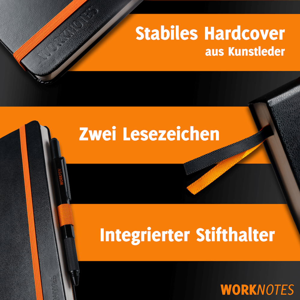Notizbuch A4 blanko